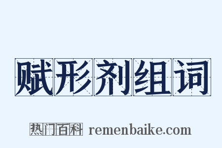 赋形剂组词是什么意思的图片